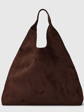 GAP Vegan Suede Slouchy Tote Bag NWT